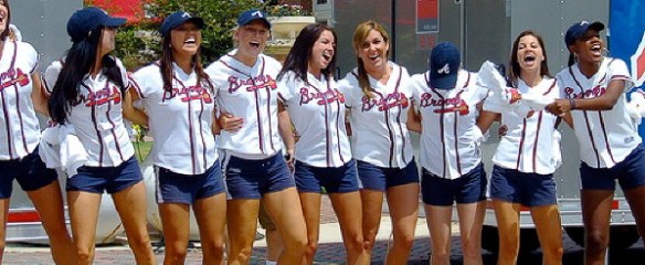 Tomahawk Girls MLB Atlanta Braves 