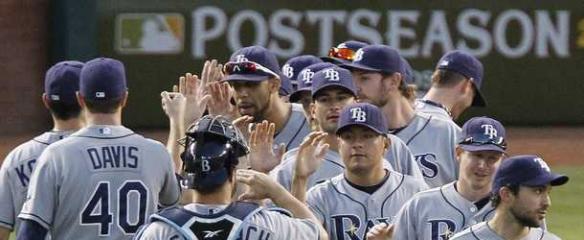 MLB American League Playoffs: Rays Roll While Rangers Reel