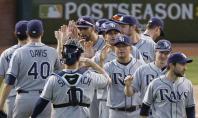 MLB American League Playoffs: Rays Roll While Rangers Reel